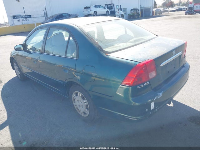 Aukcja sprzedaży 2002 Honda Civic Lx, vin: JHMES16592S001064, numer aukcji: 46190589
