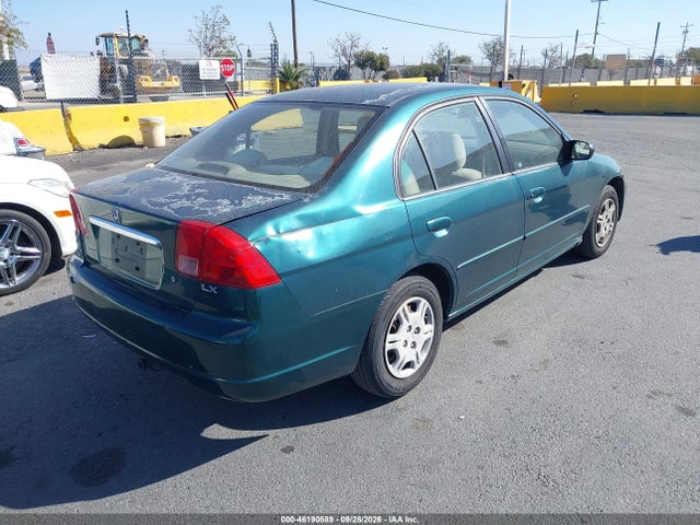 Aukcja sprzedaży 2002 Honda Civic Lx, vin: JHMES16592S001064, numer aukcji: 46190589