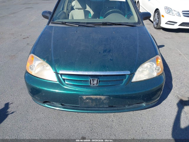 Aukcja sprzedaży 2002 Honda Civic Lx, vin: JHMES16592S001064, numer aukcji: 46190589