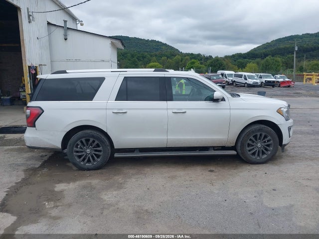2021 Ford Expedition Limited Max მანქანა იყიდება აუქციონზე, vin: 1FMJK2AT4MEA39553, აუქციონის ნომერი: 46190609