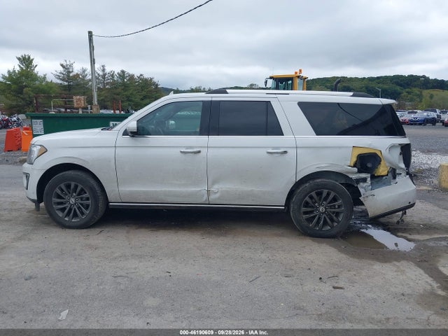 2021 Ford Expedition Limited Max მანქანა იყიდება აუქციონზე, vin: 1FMJK2AT4MEA39553, აუქციონის ნომერი: 46190609