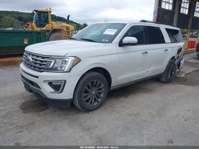 2021 Ford Expedition Limited Max მანქანა იყიდება აუქციონზე, vin: 1FMJK2AT4MEA39553, აუქციონის ნომერი: 46190609