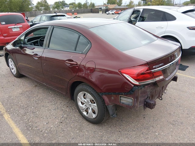 Aukcja sprzedaży 2014 Honda Civic Lx, vin: 19XFB2F5XEE056254, numer aukcji: 46190633