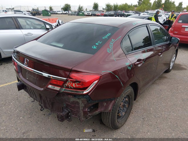 Aukcja sprzedaży 2014 Honda Civic Lx, vin: 19XFB2F5XEE056254, numer aukcji: 46190633