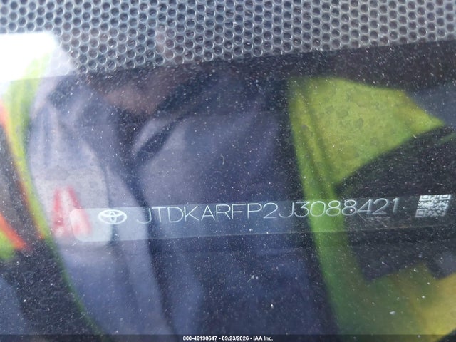 Продаж на аукціоні авто 2018 Toyota Prius Prime Plus, vin: JTDKARFP2J3088421, номер лоту: 46190647