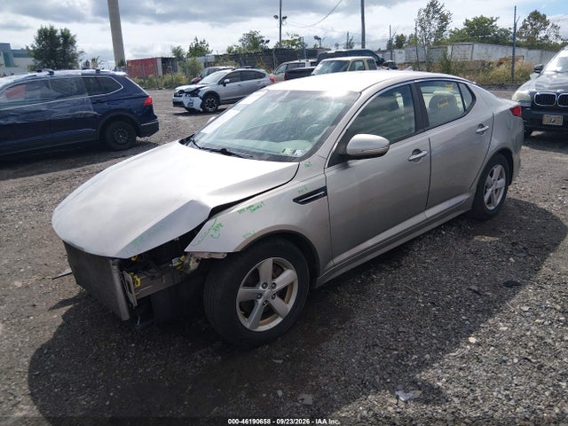 2014 Kia Optima Lx მანქანა იყიდება აუქციონზე, vin: 5XXGM4A77EG317947, აუქციონის ნომერი: 46190658