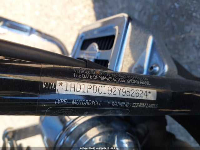 Продаж на аукціоні авто 2002 Harley-davidson Flhrsei, vin: 1HD1PDC192Y952624, номер лоту: 46190685