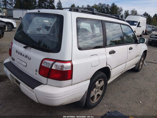 Aukcja sprzedaży 2002 Subaru Forester S, vin: JF1SF65692H718244, numer aukcji: 46190686