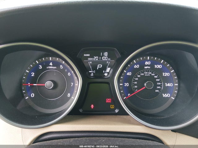 46190743 :رقم المزاد ، 5NPDH4AE1DH296683 vin ، 2013 Hyundai Elantra Gls مزاد بيع
