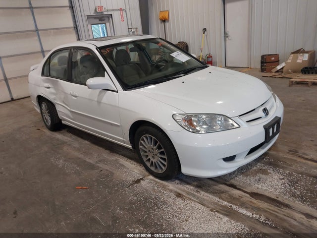 46190746 :رقم المزاد ، 2HGES26725H617324 vin ، 2005 Honda Civic Ex مزاد بيع
