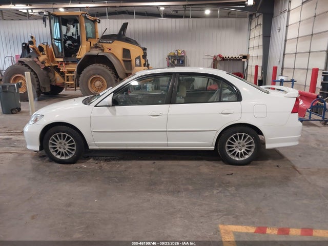 2005 Honda Civic Ex მანქანა იყიდება აუქციონზე, vin: 2HGES26725H617324, აუქციონის ნომერი: 46190746