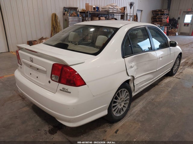 2005 Honda Civic Ex მანქანა იყიდება აუქციონზე, vin: 2HGES26725H617324, აუქციონის ნომერი: 46190746