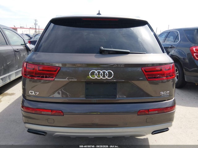 Продаж на аукціоні авто 2017 Audi Q7 3.0t Premium, vin: WA1VAAF72HD037384, номер лоту: 46190749