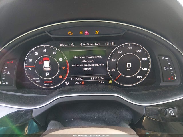 Продаж на аукціоні авто 2017 Audi Q7 3.0t Premium, vin: WA1VAAF72HD037384, номер лоту: 46190749