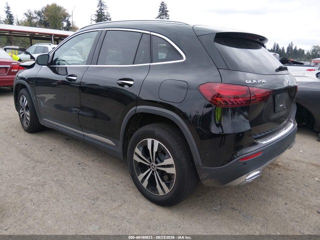 46190923 :رقم المزاد ، W1N4N4HB1SJ641017 vin ، 2025 Mercedes-benz Gla 250 4matic مزاد بيع