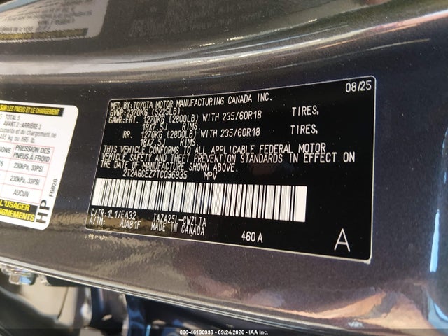 Lexus NX 350 2026 2T2AGCEZ7TC096935 Image 9