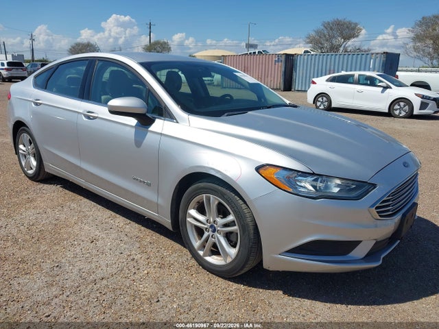 Auction sale of the 2018 Ford Fusion Hybrid S, vin: 3FA6P0UU6JR235786, lot number: 46190967