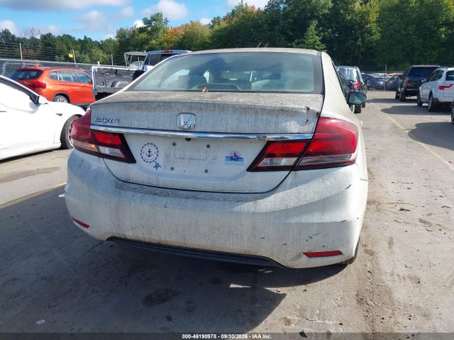 2015 Honda Civic Lx მანქანა იყიდება აუქციონზე, vin: 19XFB2F50FE222069, აუქციონის ნომერი: 46190978
