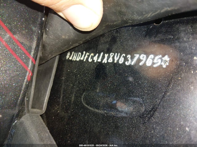 46191020 :رقم المزاد ، 1HD1FC41X8Y637965 vin ، 2008 Harley-davidson Flhtcui مزاد بيع