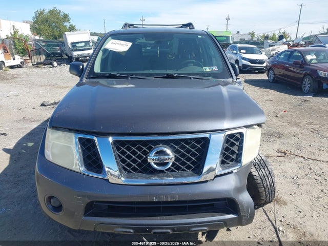 2012 Nissan Pathfinder S მანქანა იყიდება აუქციონზე, vin: 5N1AR1NB3CC628000, აუქციონის ნომერი: 46191029