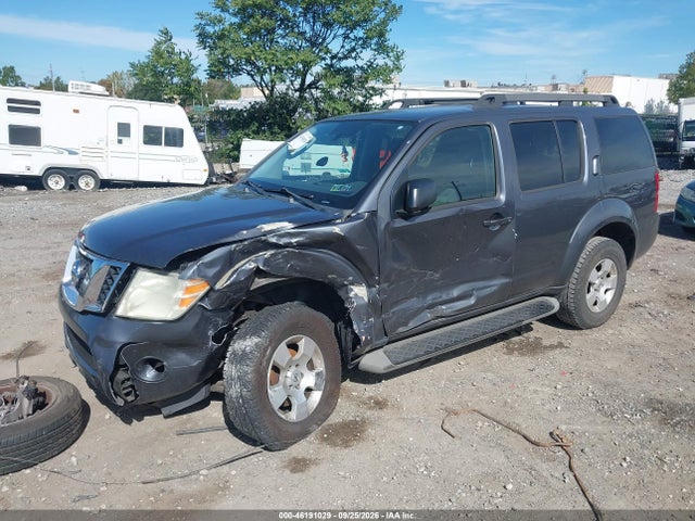 2012 Nissan Pathfinder S მანქანა იყიდება აუქციონზე, vin: 5N1AR1NB3CC628000, აუქციონის ნომერი: 46191029