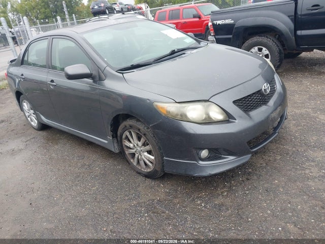 2009 Toyota Corolla S მანქანა იყიდება აუქციონზე, vin: 2T1BU40EX9C122612, აუქციონის ნომერი: 46191041