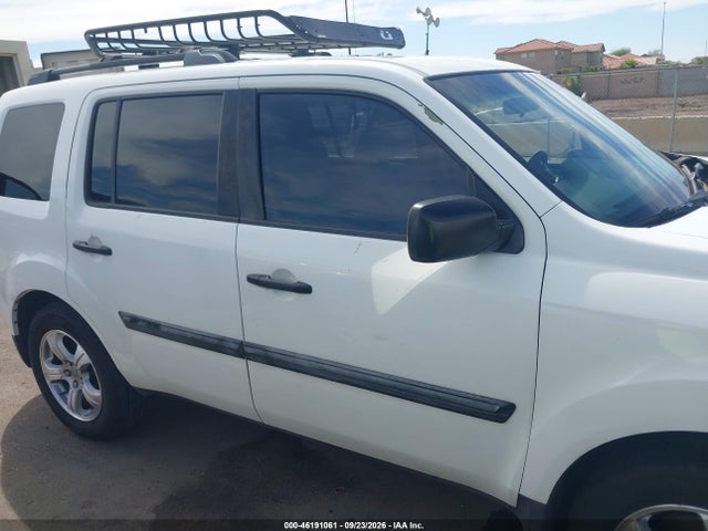 Aukcja sprzedaży 2013 Honda Pilot Lx, vin: 5FNYF3H2XDB036276, numer aukcji: 46191061