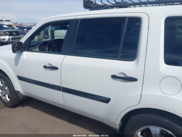 Aukcja sprzedaży 2013 Honda Pilot Lx, vin: 5FNYF3H2XDB036276, numer aukcji: 46191061