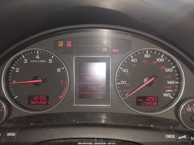 Продаж на аукціоні авто 2002 Audi A4 3.0, vin: WAULT68E92A157981, номер лоту: 46191062