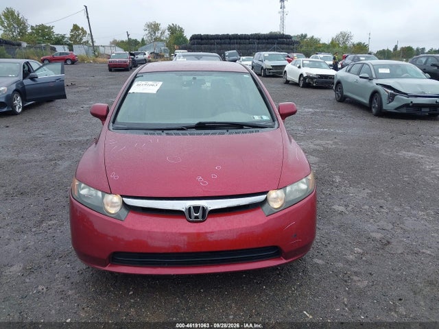 46191063 :رقم المزاد ، 2HGFA16546H518232 vin ، 2006 Honda Civic Lx مزاد بيع