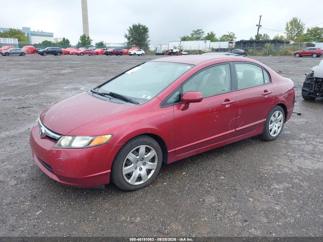 46191063 :رقم المزاد ، 2HGFA16546H518232 vin ، 2006 Honda Civic Lx مزاد بيع