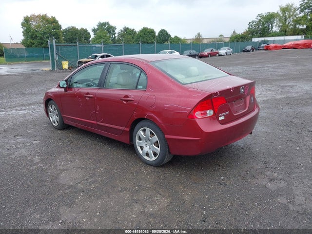 46191063 :رقم المزاد ، 2HGFA16546H518232 vin ، 2006 Honda Civic Lx مزاد بيع