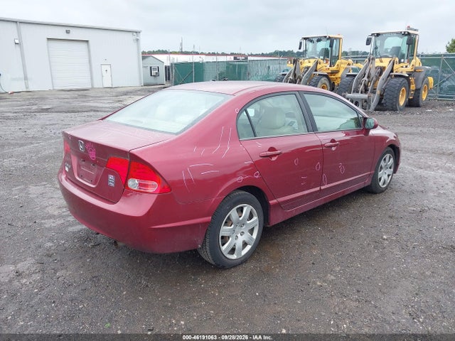 46191063 :رقم المزاد ، 2HGFA16546H518232 vin ، 2006 Honda Civic Lx مزاد بيع