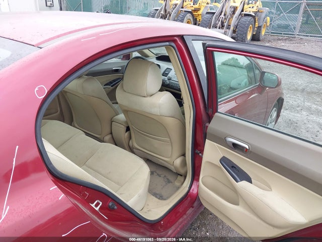 46191063 :رقم المزاد ، 2HGFA16546H518232 vin ، 2006 Honda Civic Lx مزاد بيع