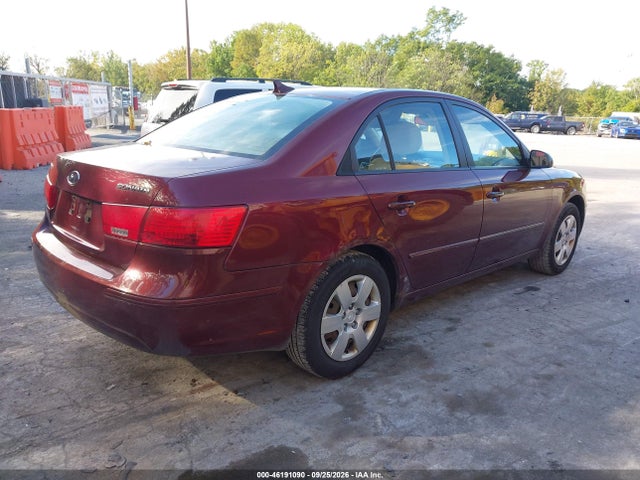46191090 :رقم المزاد ، 5NPET46CX9H510345 vin ، 2009 Hyundai Sonata Gls مزاد بيع