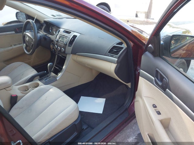 46191090 :رقم المزاد ، 5NPET46CX9H510345 vin ، 2009 Hyundai Sonata Gls مزاد بيع