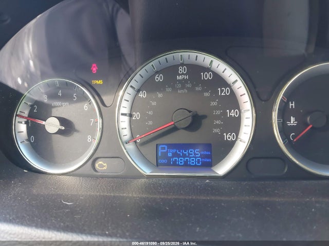 46191090 :رقم المزاد ، 5NPET46CX9H510345 vin ، 2009 Hyundai Sonata Gls مزاد بيع