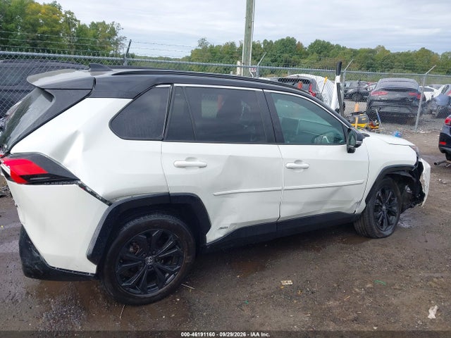 46191160 :رقم المزاد ، 4T3E6RFV5NU097968 vin ، 2022 Toyota Rav4 Hybrid Xse مزاد بيع