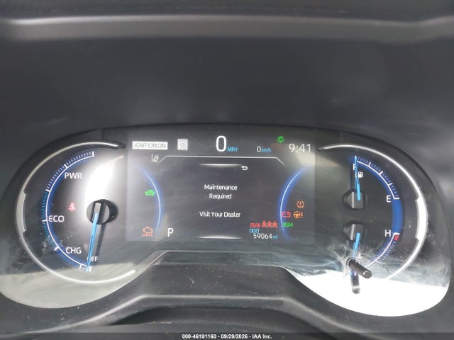 46191160 :رقم المزاد ، 4T3E6RFV5NU097968 vin ، 2022 Toyota Rav4 Hybrid Xse مزاد بيع