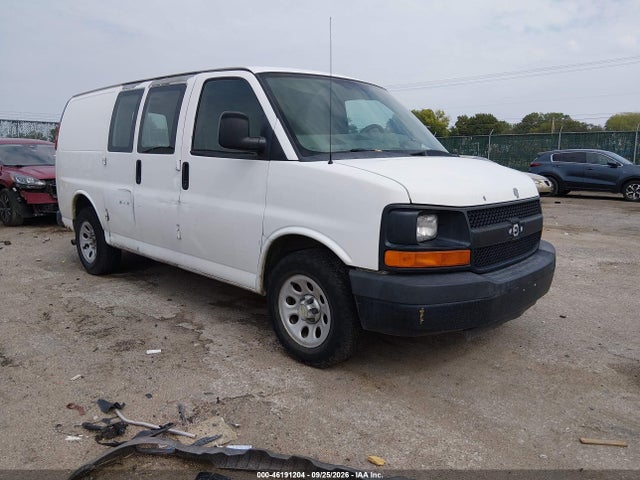 2011 Chevrolet Express 1500 Work Van მანქანა იყიდება აუქციონზე, vin: 1GCSGAFXXB1141850, აუქციონის ნომერი: 46191204