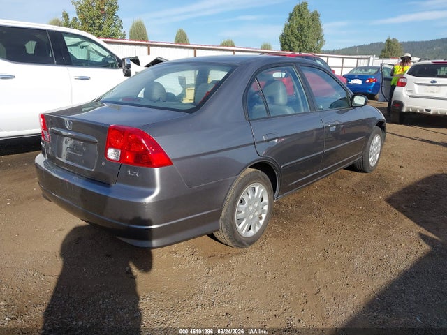 2004 Honda Civic Lx მანქანა იყიდება აუქციონზე, vin: 2HGES16574H623823, აუქციონის ნომერი: 46191286
