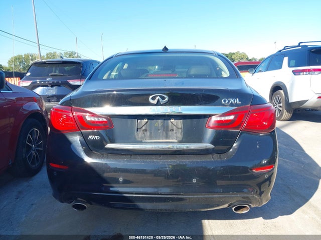 2016 Infiniti Q70l 3.7x მანქანა იყიდება აუქციონზე, vin: JN1BY1PR6GM720856, აუქციონის ნომერი: 46191420