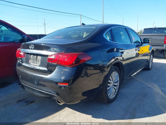 2016 Infiniti Q70l 3.7x მანქანა იყიდება აუქციონზე, vin: JN1BY1PR6GM720856, აუქციონის ნომერი: 46191420