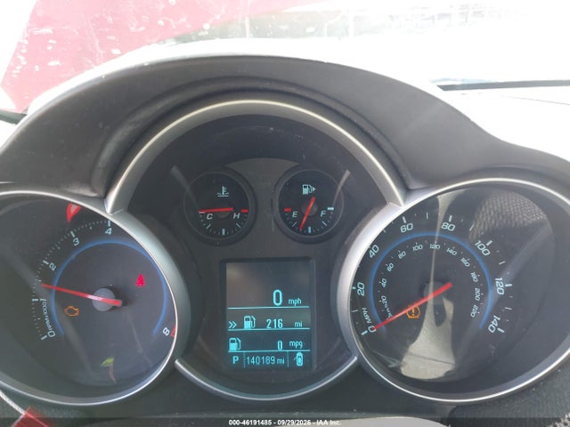 Продажа на аукционе авто 2012 Chevrolet Cruze 1lt, vin: 1G1PF5SC7C7390987, номер лота: 46191485
