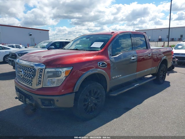 46191511 :رقم المزاد ، 1N6BA1F46GN509820 vin ، 2016 Nissan Titan Xd Platinum Reserve Diesel مزاد بيع