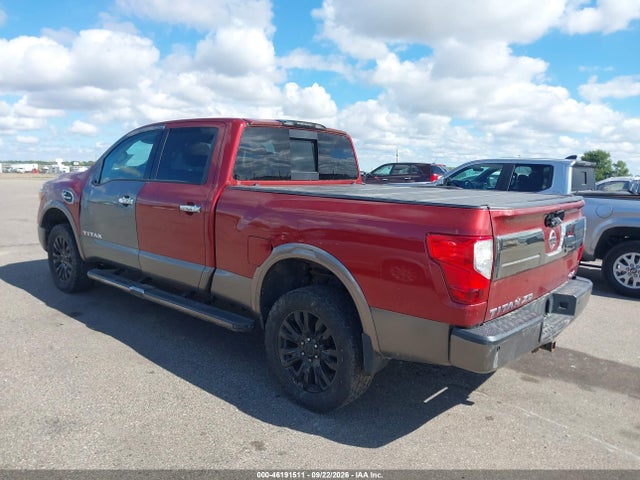 46191511 :رقم المزاد ، 1N6BA1F46GN509820 vin ، 2016 Nissan Titan Xd Platinum Reserve Diesel مزاد بيع