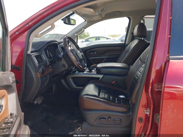46191511 :رقم المزاد ، 1N6BA1F46GN509820 vin ، 2016 Nissan Titan Xd Platinum Reserve Diesel مزاد بيع