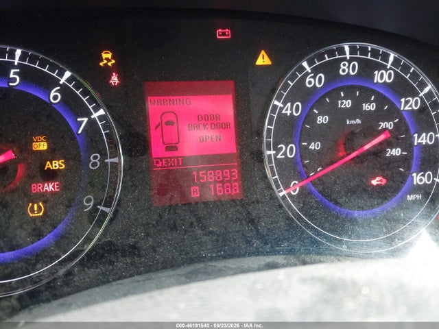 2008 Infiniti Ex35 Journey მანქანა იყიდება აუქციონზე, vin: JNKAJ09E78M303893, აუქციონის ნომერი: 46191540
