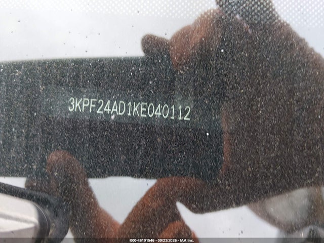 46191546 :رقم المزاد ، 3KPF24AD1KE040112 vin ، 2019 Kia Forte Lxs مزاد بيع