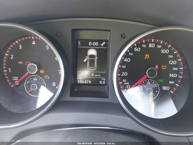 46191550 :رقم المزاد ، WVWFD7AJ5BW159837 vin ، 2011 Volkswagen Gti 2-door مزاد بيع